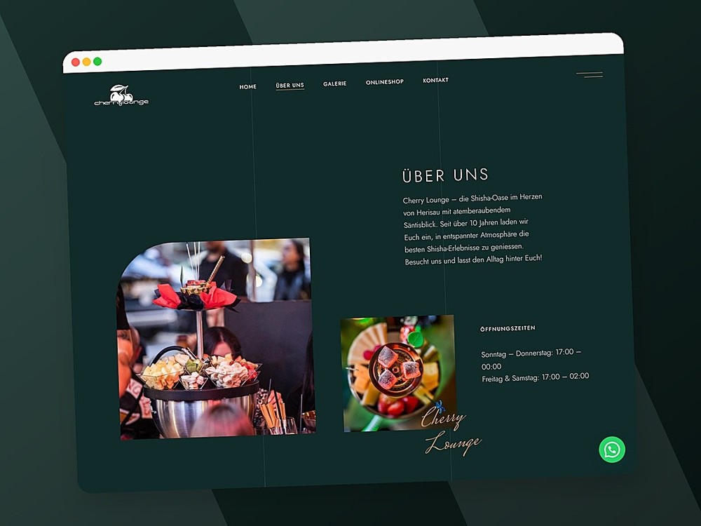 Webdesign-Referenz aus dem Portfolio von Delusion
